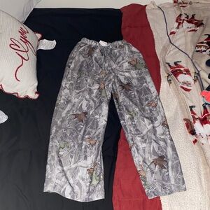 Camouflage Print Pants